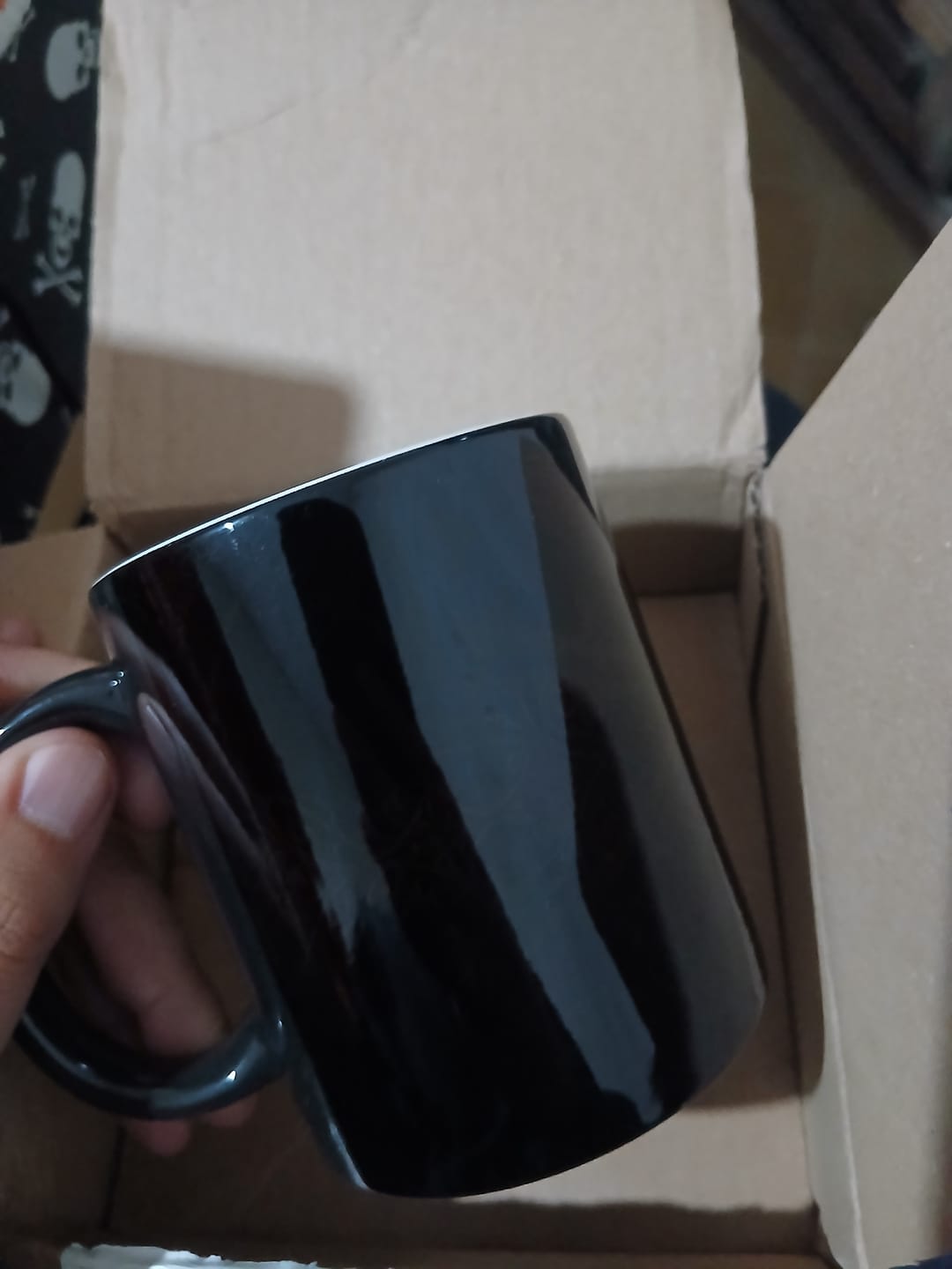 Customer photo review of Taza reveladora Virgen de Guadalupe