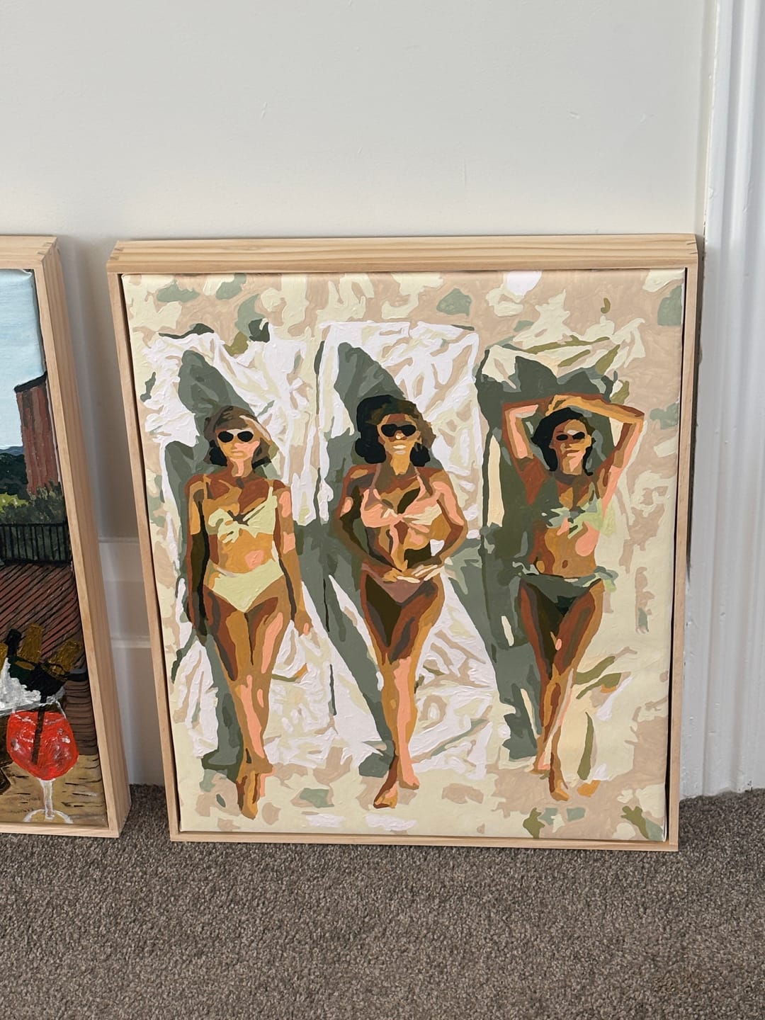 Customer photo review of Beach Time | Paint by Number