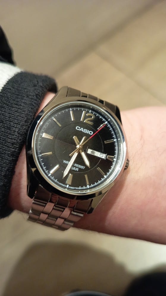 Customer photo review of Reloj Casio Análogo MTP-1335DJ-1AJF Kanji 38mm JDM