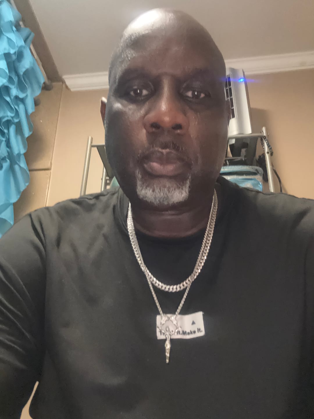 Customer photo review of FREE Today: Zircon Embellished Moving Crucifix Necklace: Bold Statement Sacred Faith Wearable Art