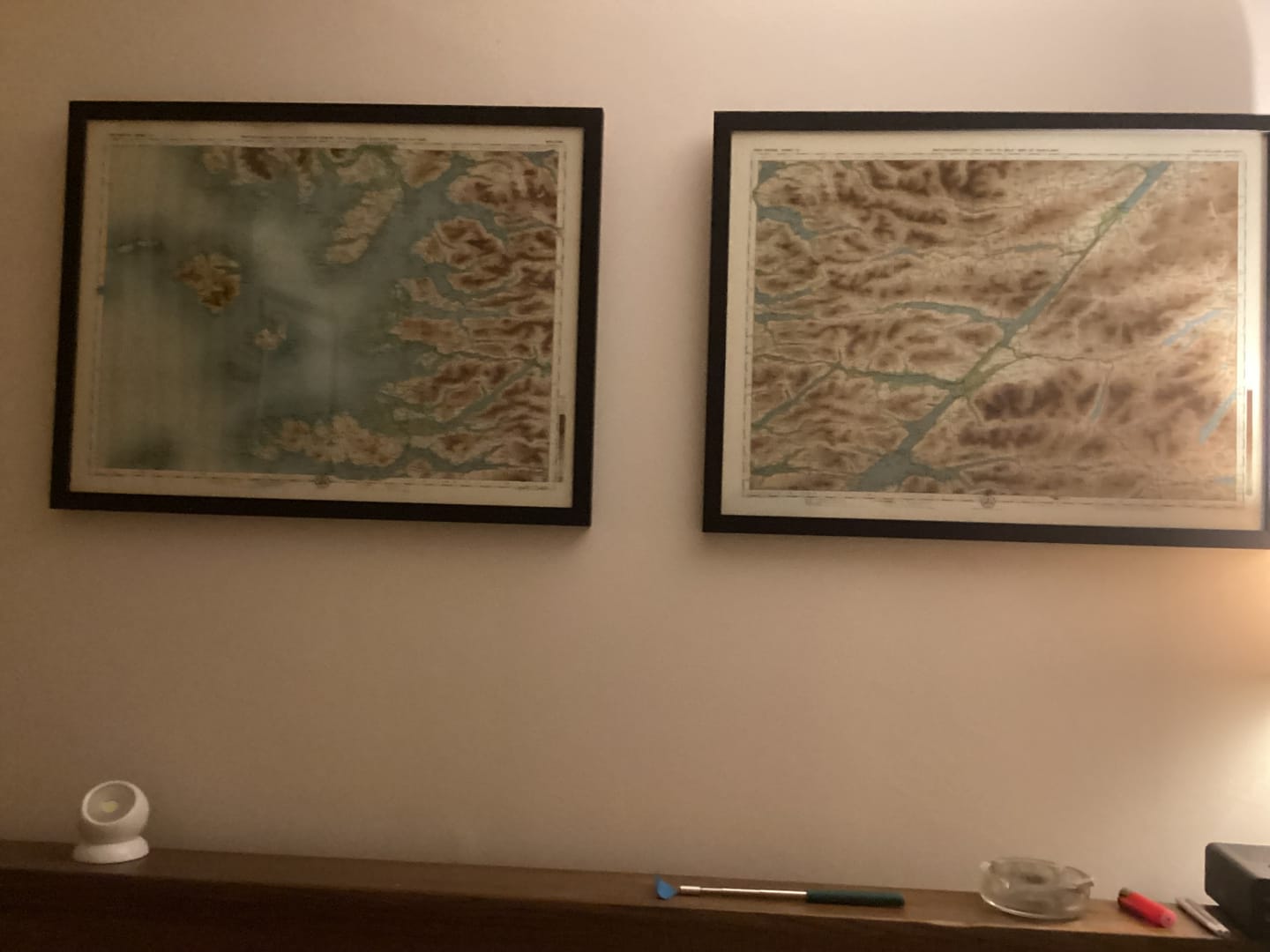 Customer photo review of Old OS Map of Fort William District, Inverness-shire by Bartholomew, 1901: Ben Nevis, Loch Ness, Glen Nevis, Caledonian Canal, Loch Lochy