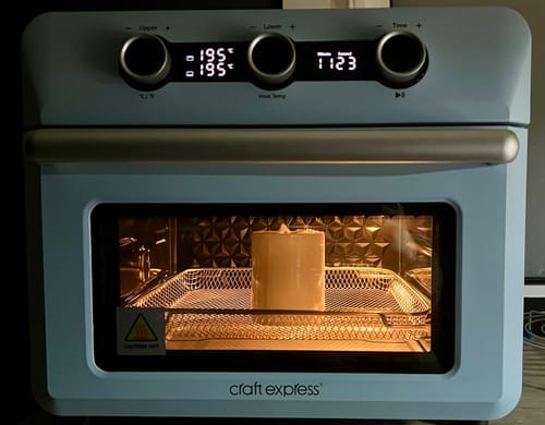 Customer photo review of Craft Express Pro Sublimatie Oven 25L voor sublimatie
