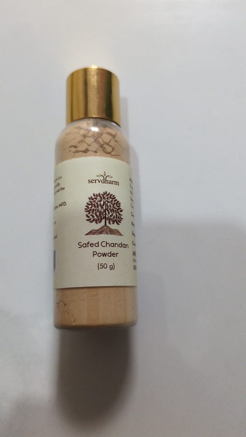 Customer photo review of White Chandan Powder For Pooja 50 g