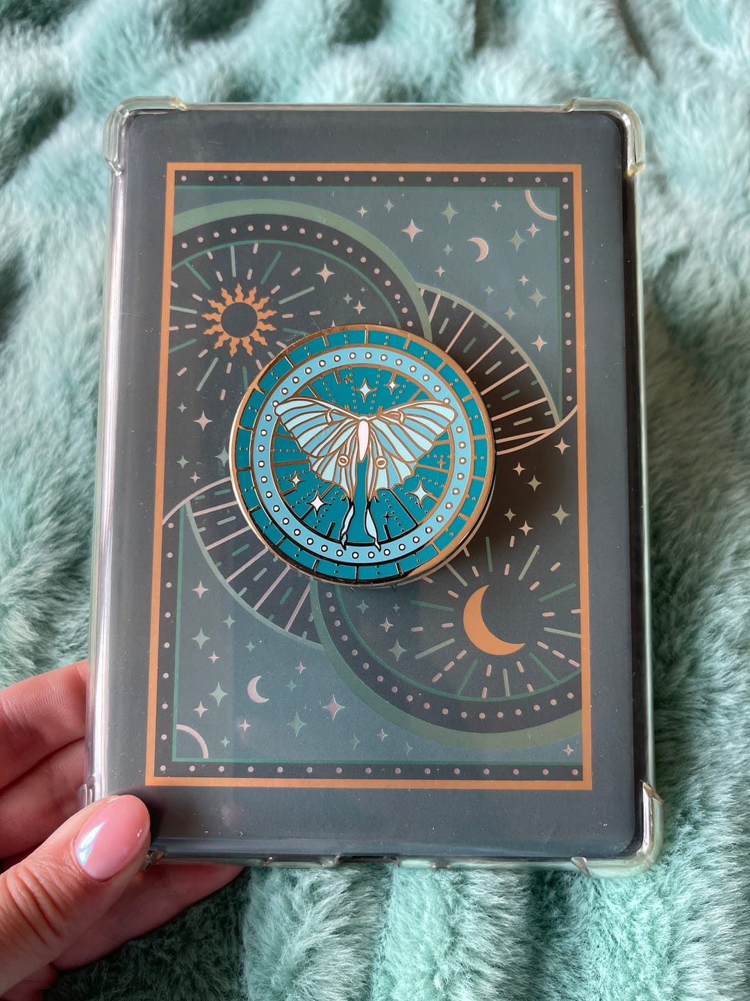 Customer photo review of Luna Moth Clingie