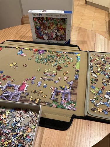 Customer photo review of Ravensburger - Disney Winnie The Pooh Puzzle 1000pc Jigsaw Puzzle