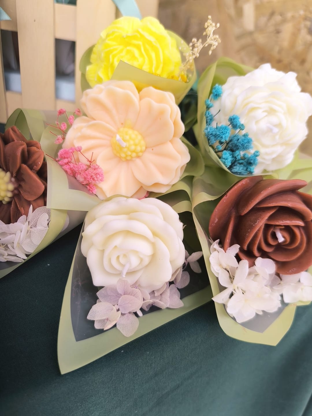 Customer photo review of Cera de Soja para velas en Molde, Pilar y Wax-melts (APF)