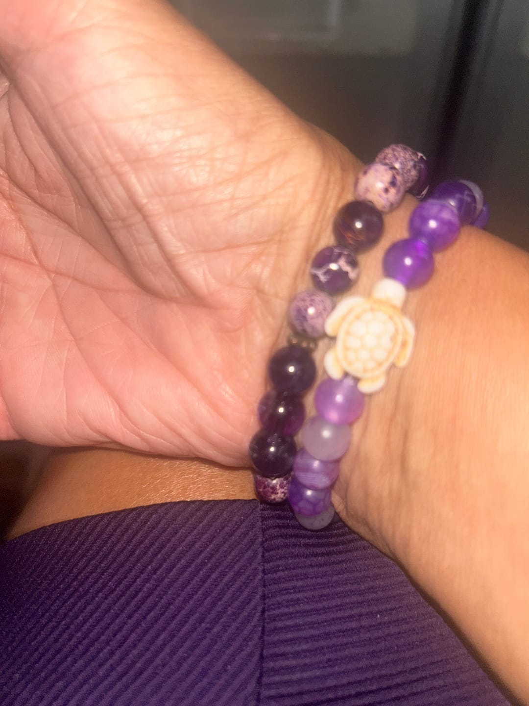 Customer photo review of The Journey Bracelet