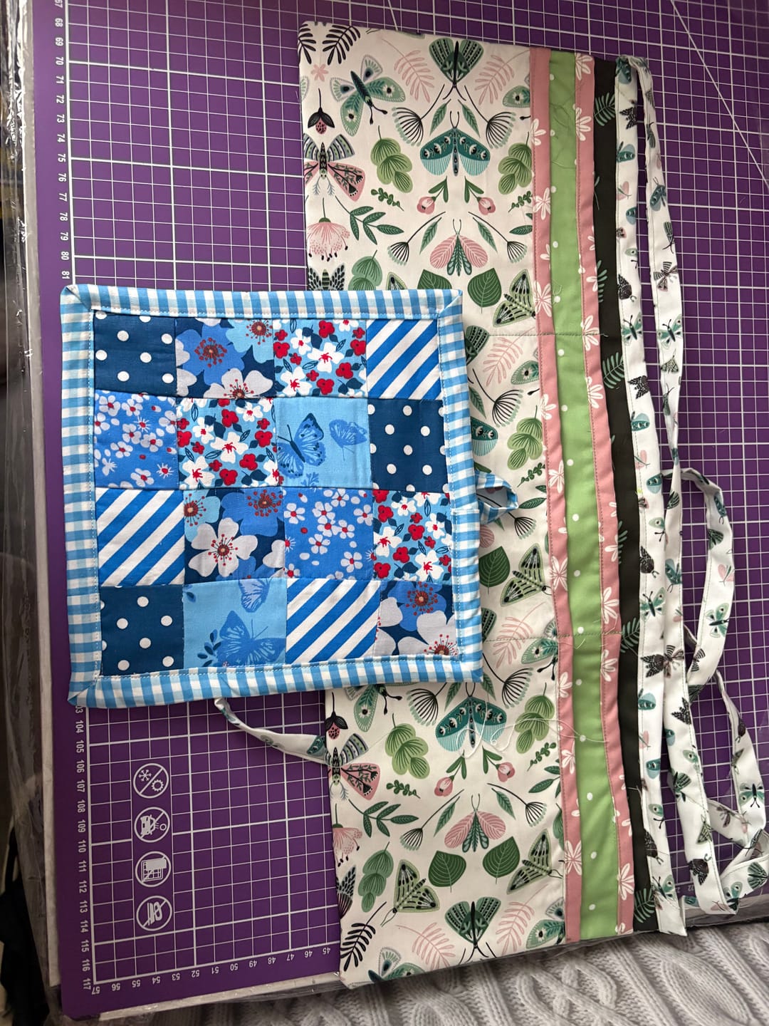 Customer photo review of Mrs Quilty Subscription Box
