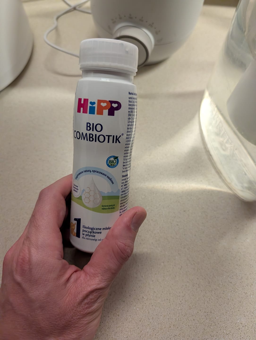 Customer photo review of HiPP German Stage 1 Ready to Feed Organic Formula 200ml