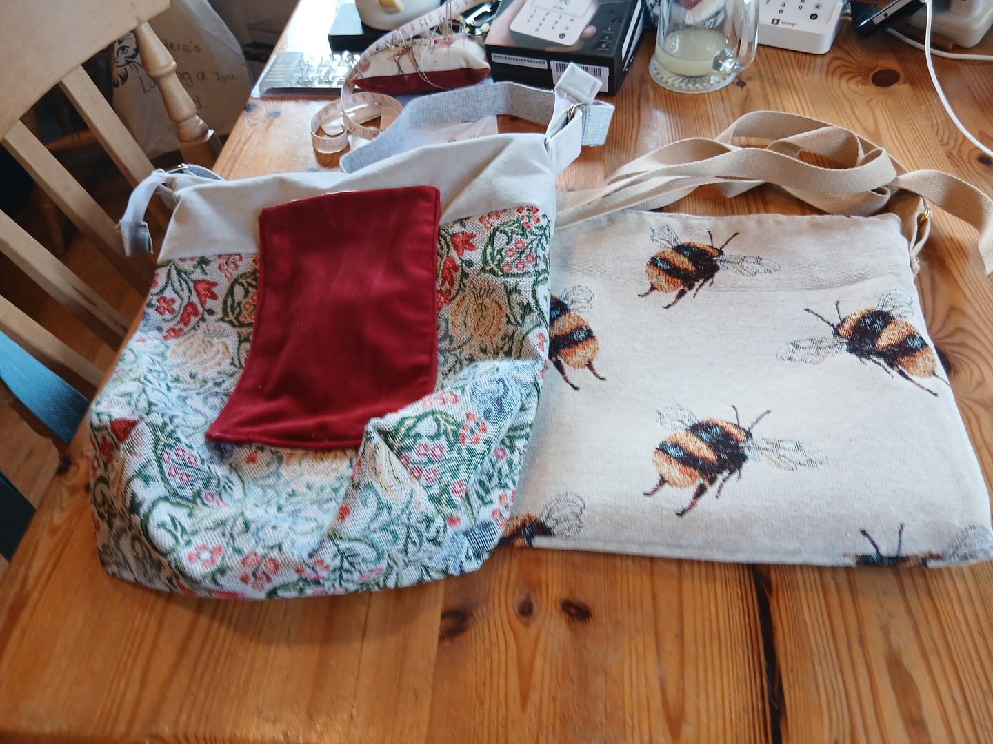Customer photo review of Heritage Flora Tapestry Fabric