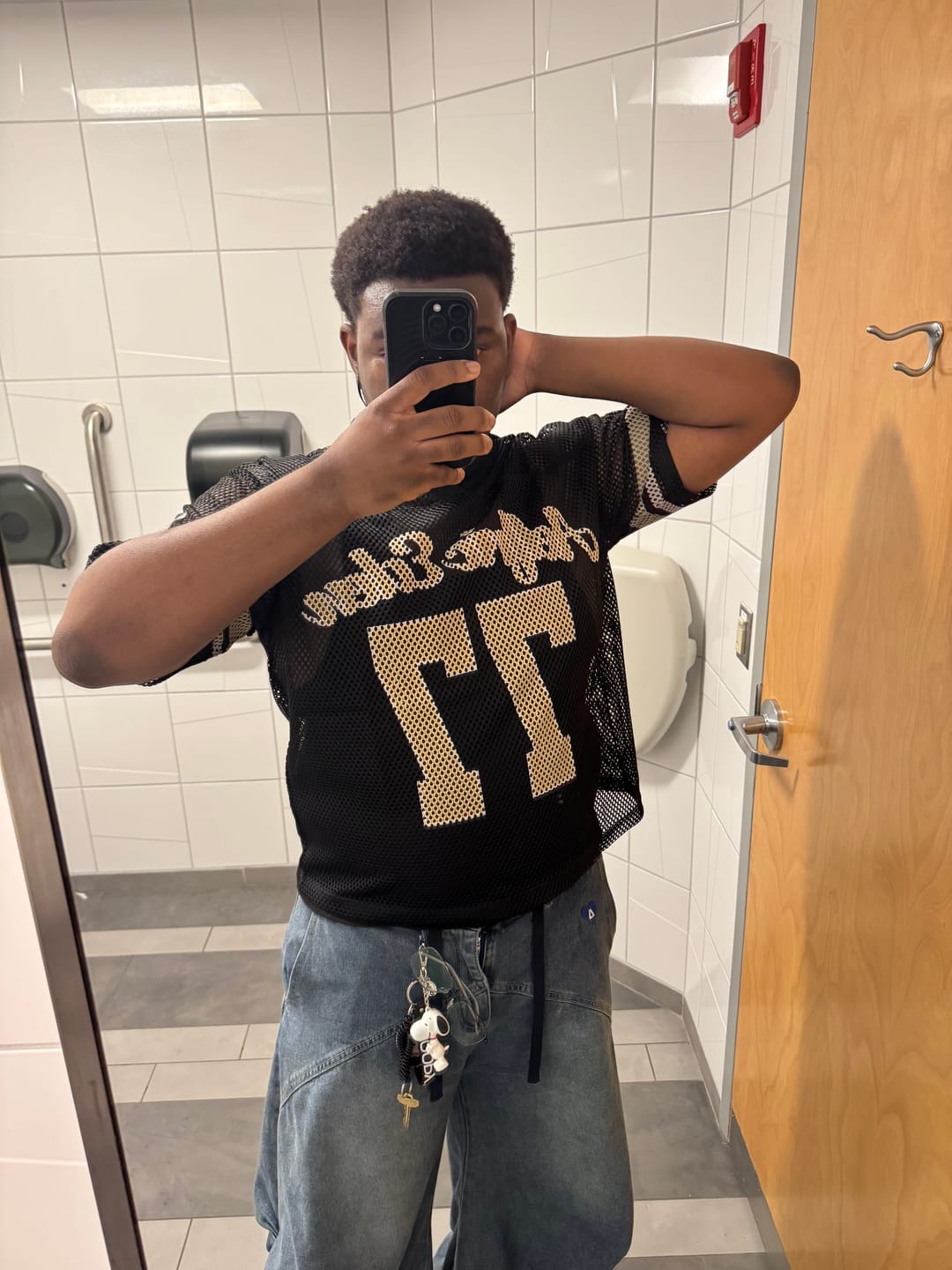 Customer photo review of Aelfric Eden Mesh Jersey Tee