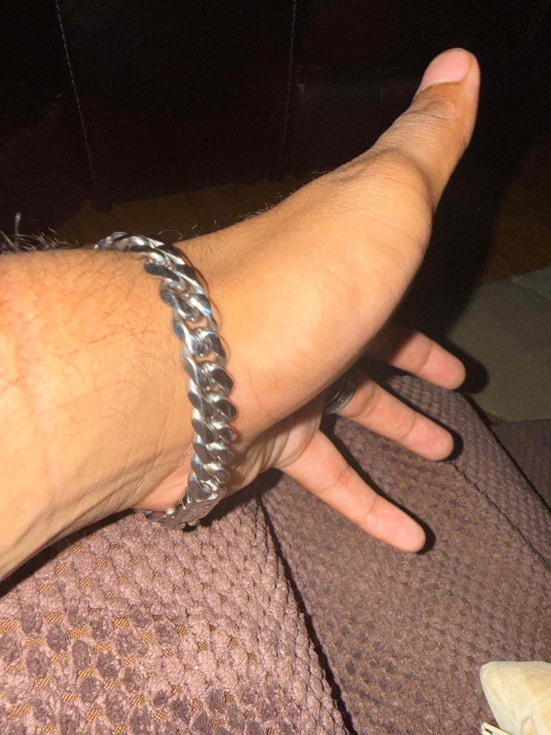 Customer photo review of CUBAN LINK BRACELET