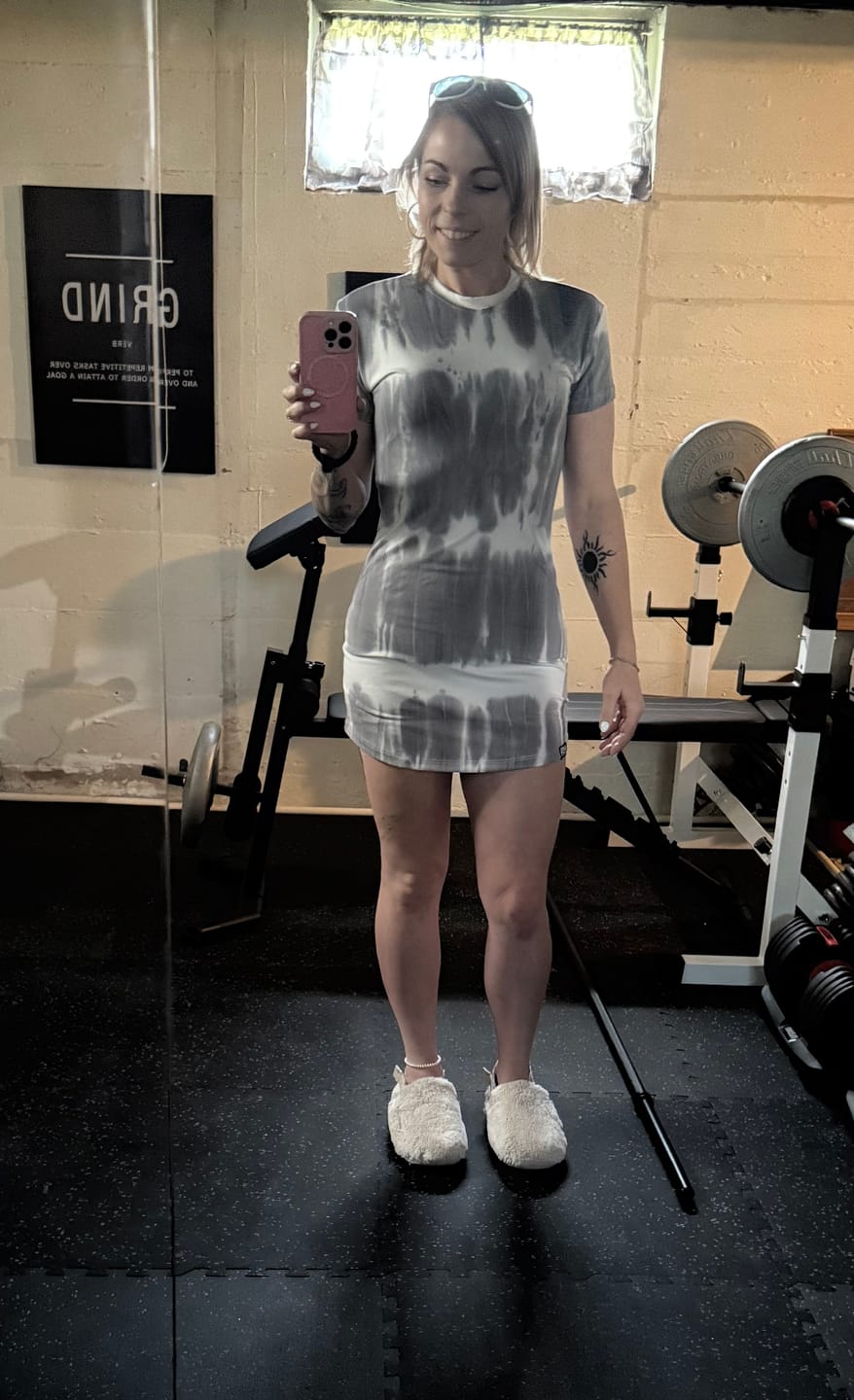 Customer photo review of Og T-shirt Dresses - Short Sleeve