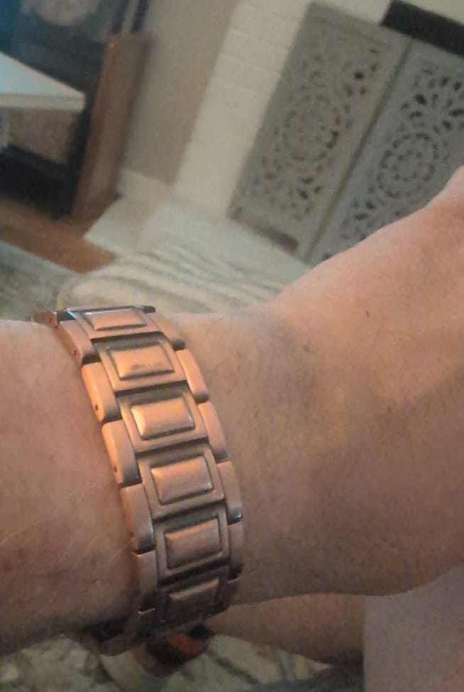 Customer photo review of KORMANT™ Bakır Manyetik Bileklik