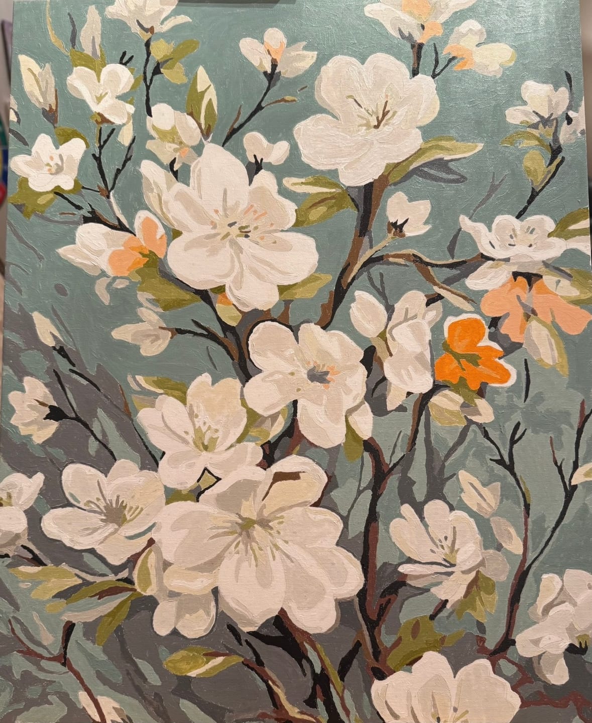 Customer photo review of Spring Blossom Tapestry