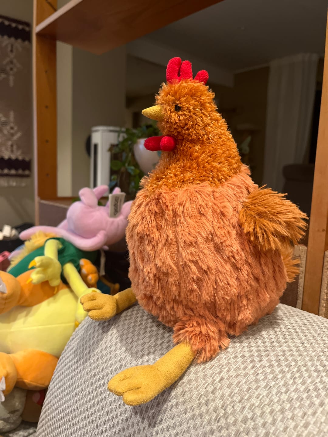 Customer photo review of Cecile Chicken | Jellycat