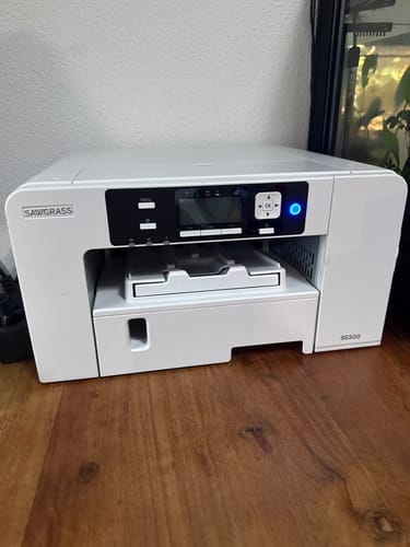 Customer photo review of Sawgrass SG500 Sublimatie Printer A4 – Inclusief Inkt & Software | Professionele Sublimatieprinter
