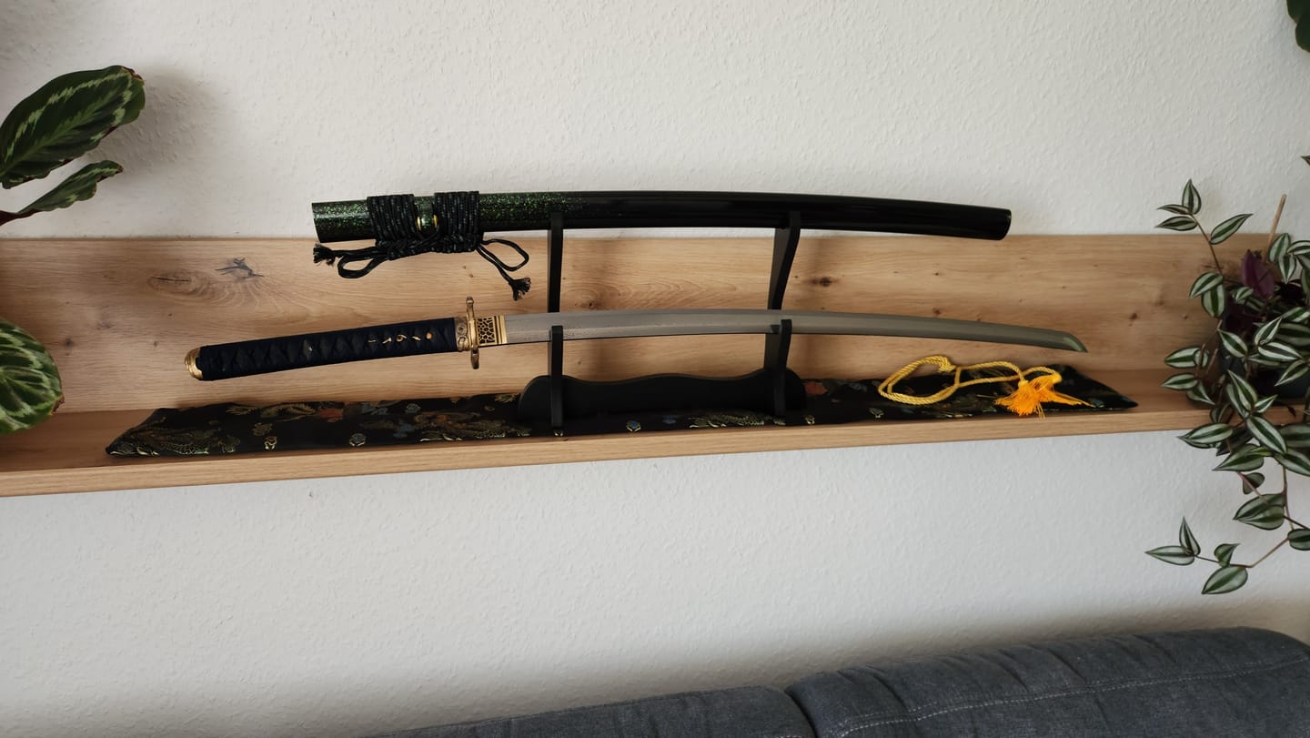 Customer photo review of Katana Midori no yoru 緑の夜