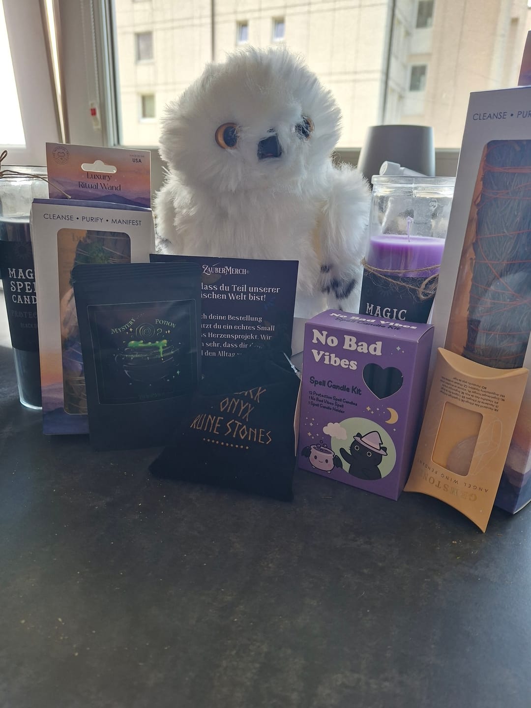 Customer photo review of No Bad Vibes Ritualkerzen-Set mit 12 schwarzen Kerzen