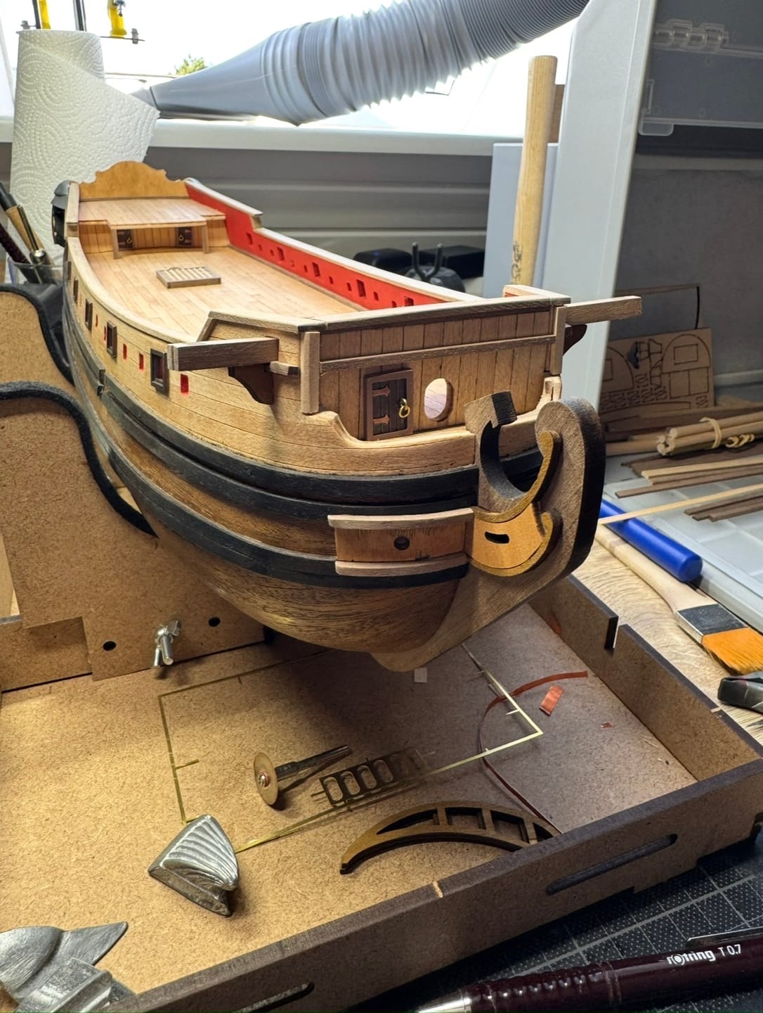Customer photo review of Maqueta Barco La Candelaria