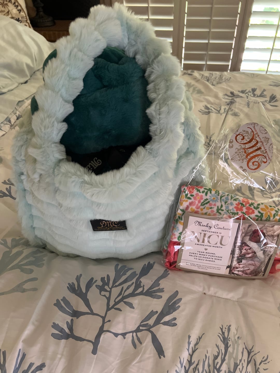 Customer photo review of Lush North Sea Blanket