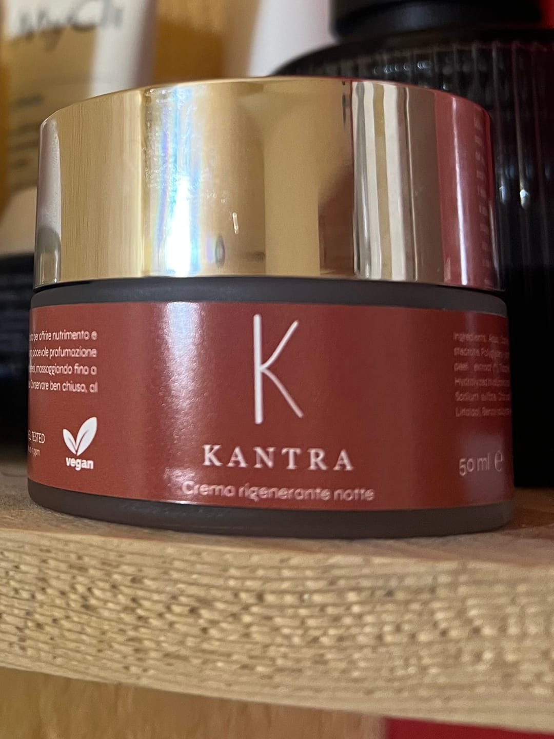 Customer photo review of Crema Rigenerante Notte