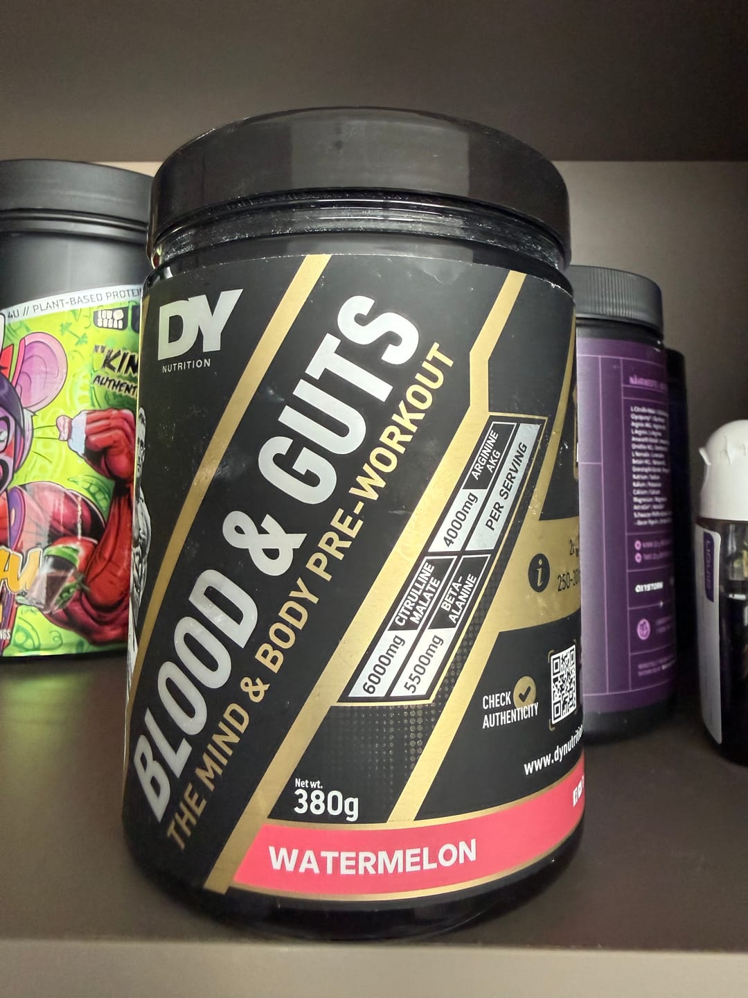 Customer photo review of DY Nutrition – Blood & Guts