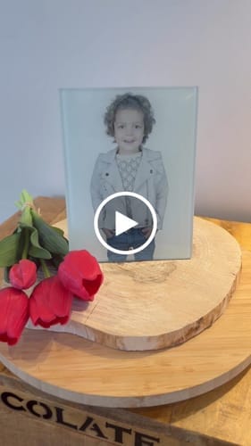 Customer photo review of Glasframe 15 x 20 cm voor sublimatie