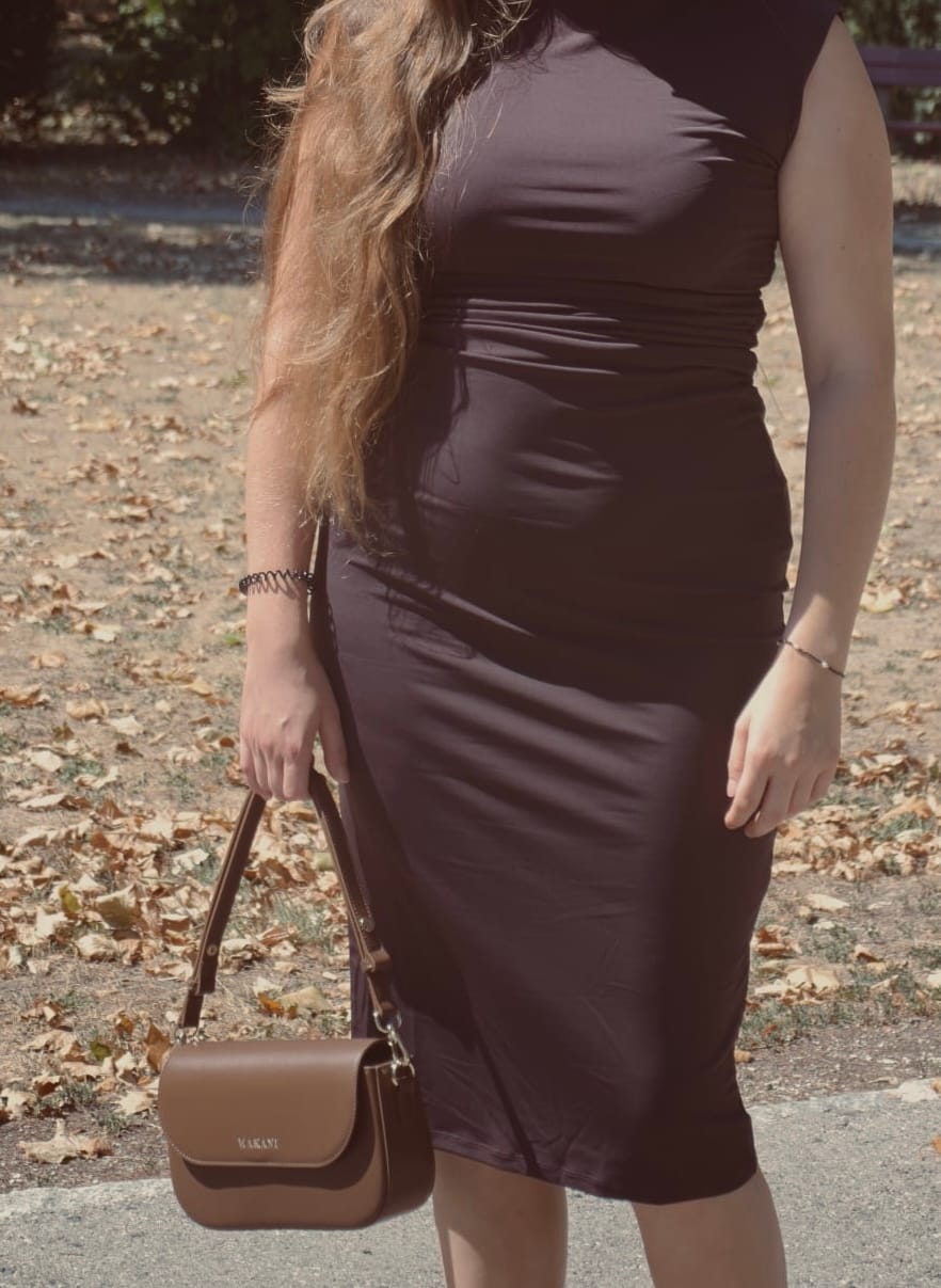 Customer photo review of CHLOIE - DARK BROWN