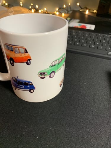 Customer photo review of Sublimatie mok 11oz wit - A+ kwaliteit | vaatwasserbestendig | direct leverbaar