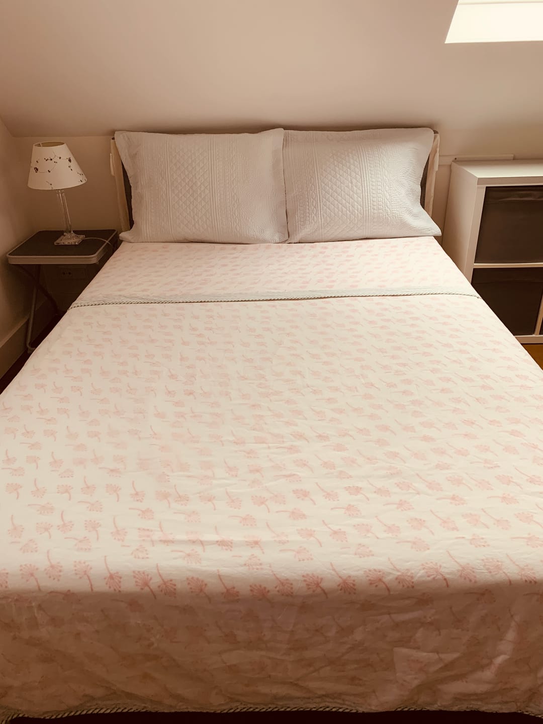 Customer photo review of Serora Organic Muslin Blanket — Hand Block Printed