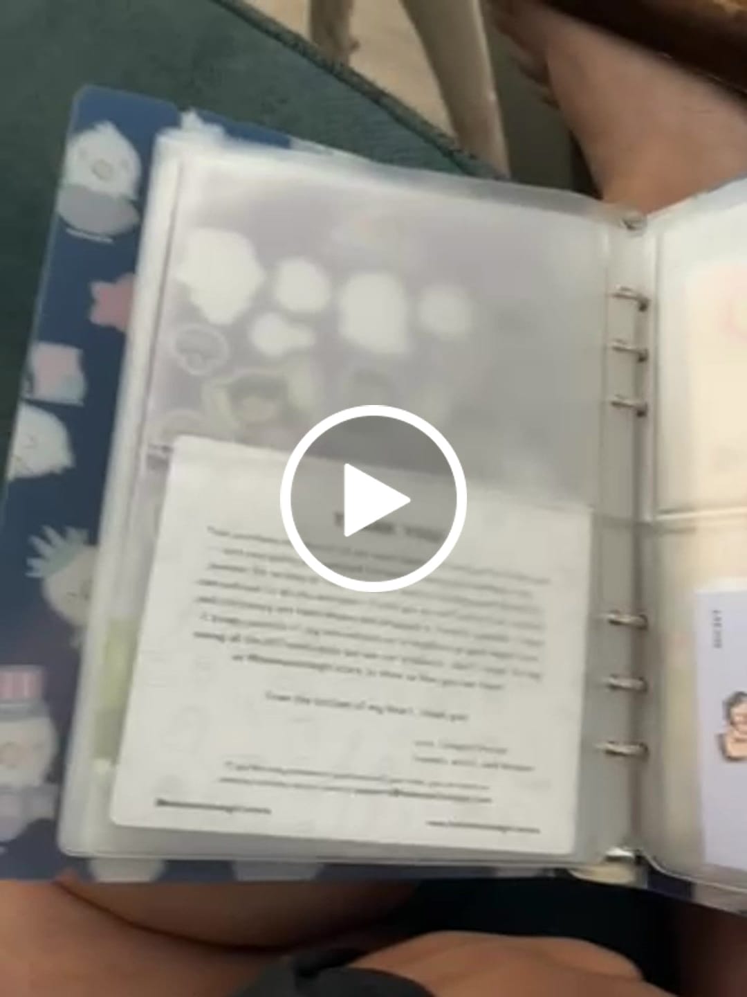 Customer video review of Small Storage Pockets