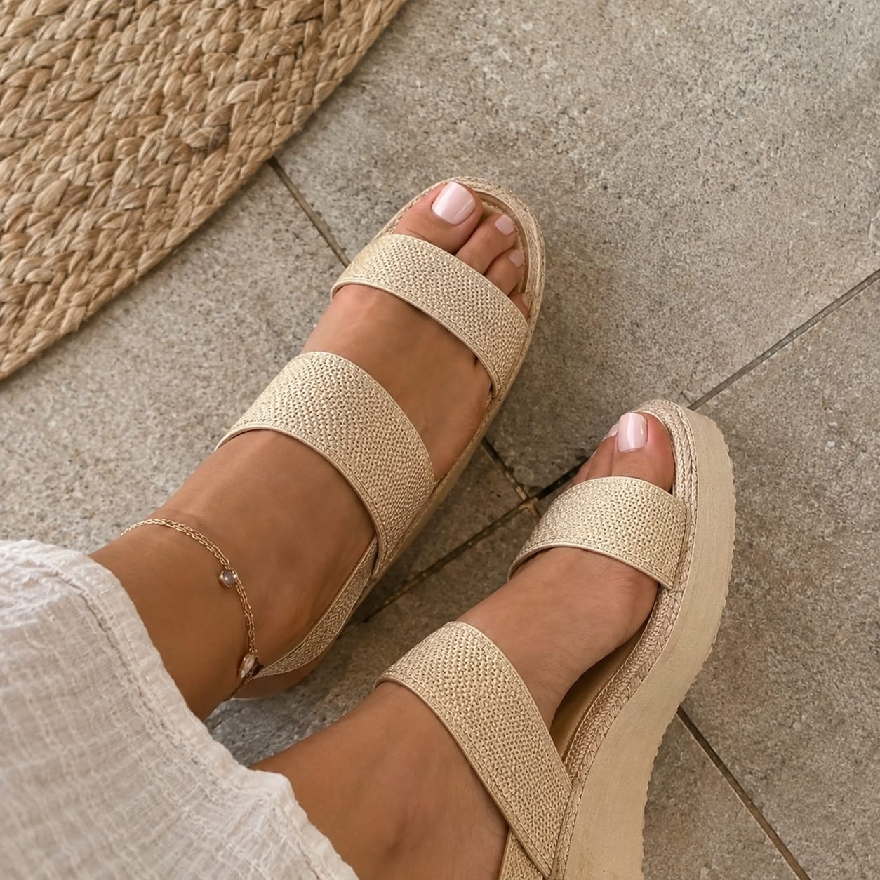 Customer photo review of Ambre | Sandales Orthopédiques Ergonomiques