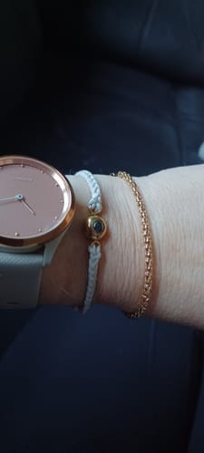 Customer photo review of Custom Photo Bracelet