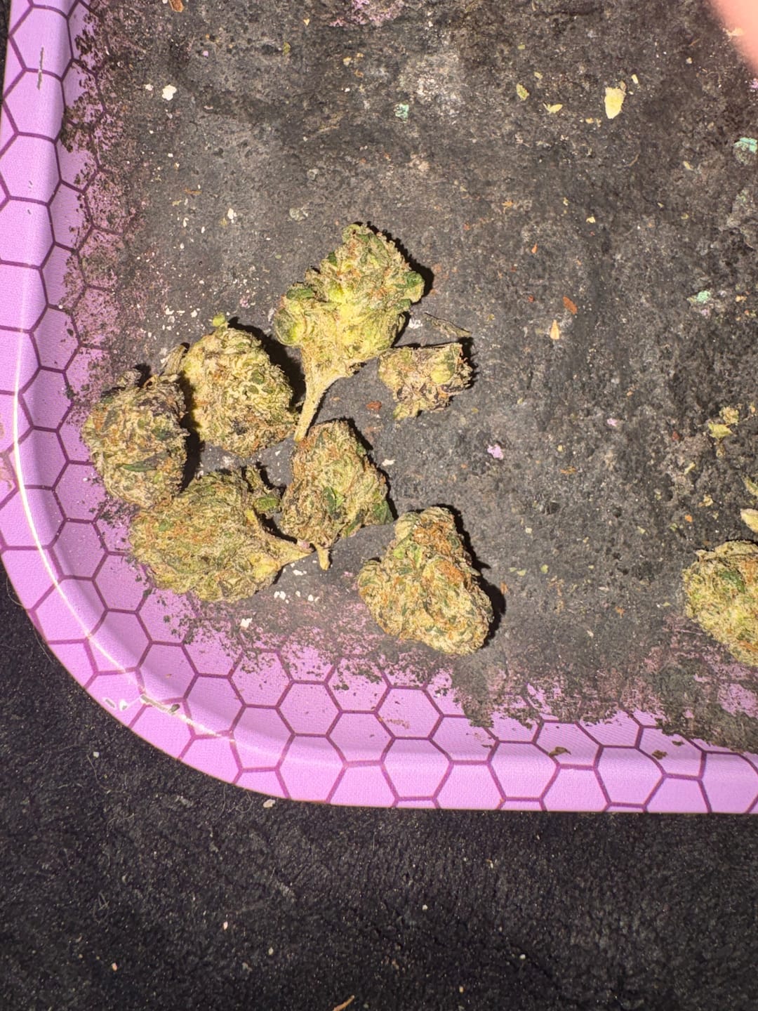 Customer photo review of Black Ice THCA Flower Ounce (28g)