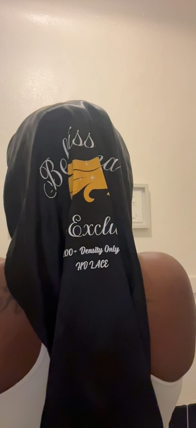 Customer photo review of Long Silk Bonnet