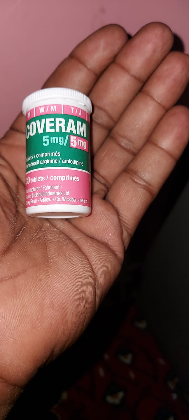 Customer photo review of Coveram Tablet 5/5 Mg 30 PC