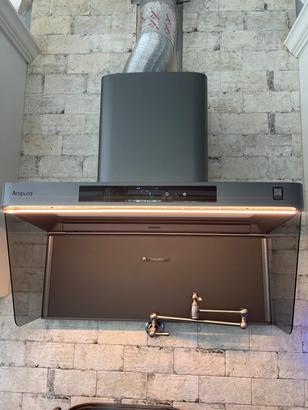 Customer photo review of Arspura 36'' P2 IQV™ Range Hood
