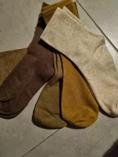 Customer photo review of SLCOMFORT™ Calcetines de Algodón 100% Natural 6 Pares