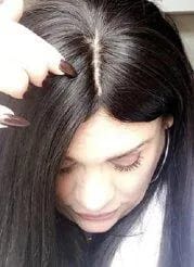 Customer photo review of ¿Poco cabello o poco volumen en la parte superior?