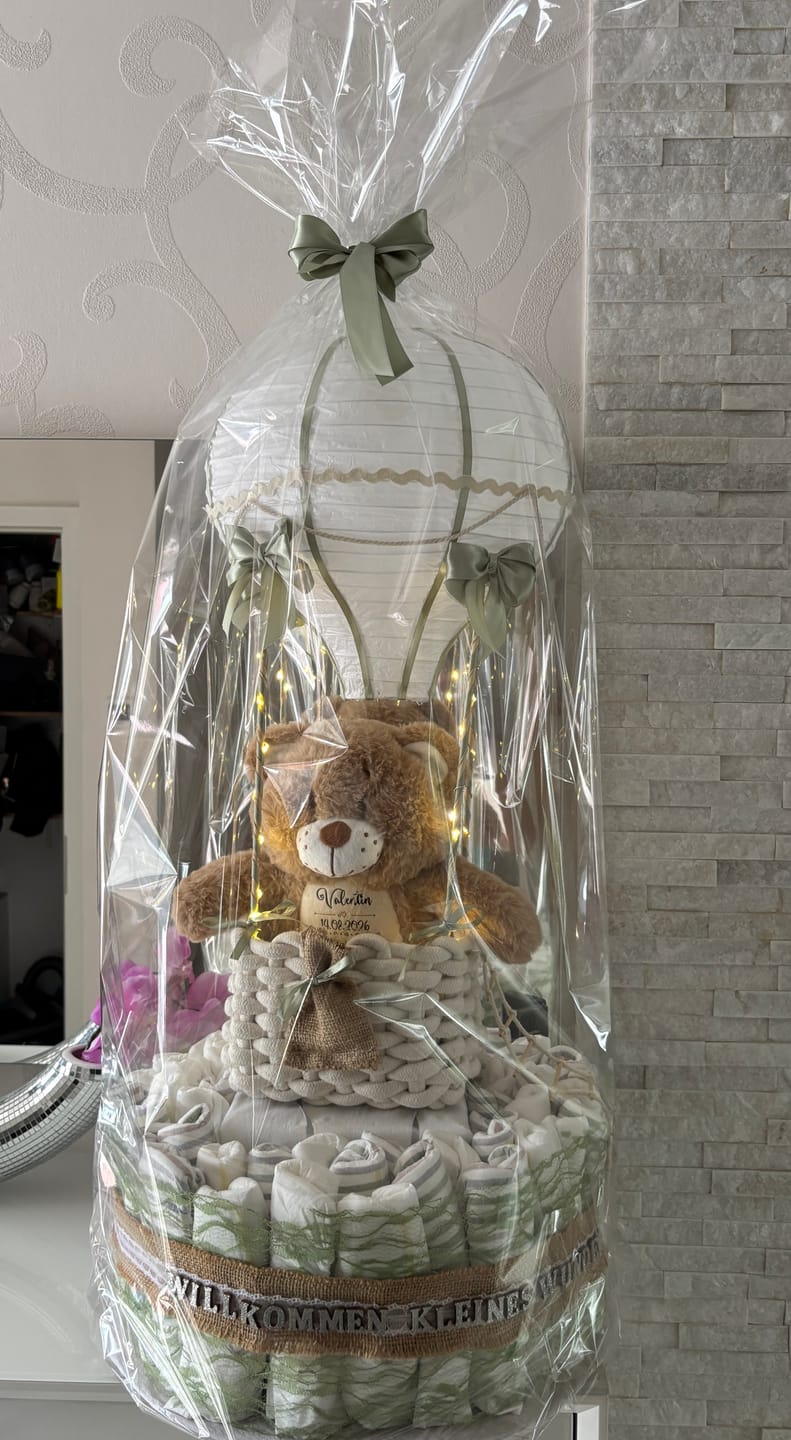 Customer photo review of Zur Geburt - Kinder-Kuschelbär