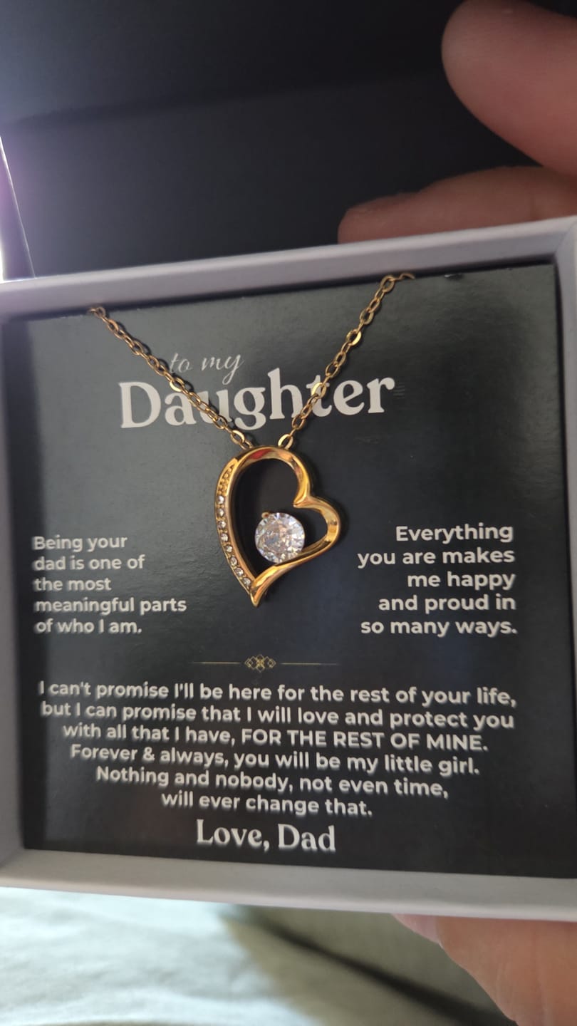 Customer photo review of To My Daughter - Being Your Dad - Beautiful Gift Set - SS622