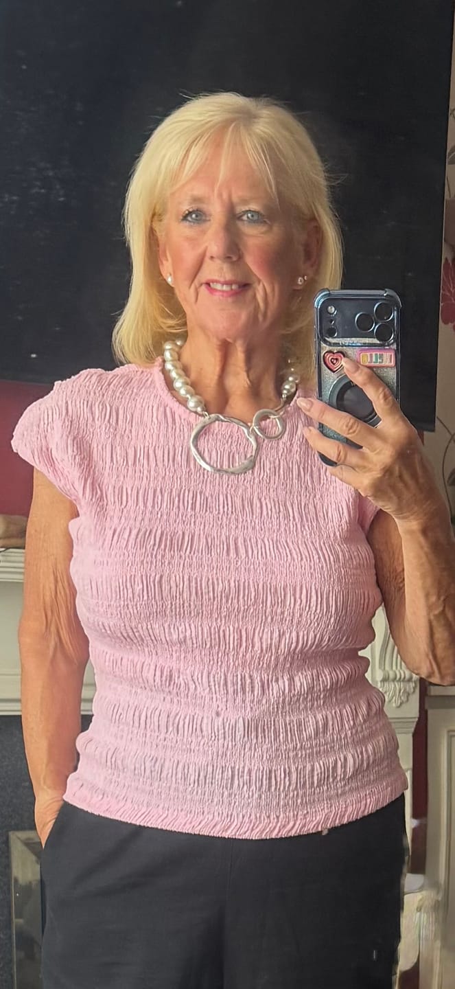 Customer photo review of Short Necklace Collection