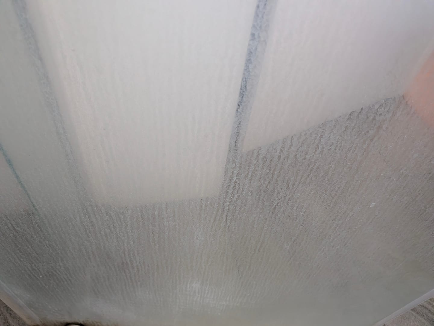 Customer photo review of GLASSGUARD® Glass Restoration Stain Remover Diamond Edition