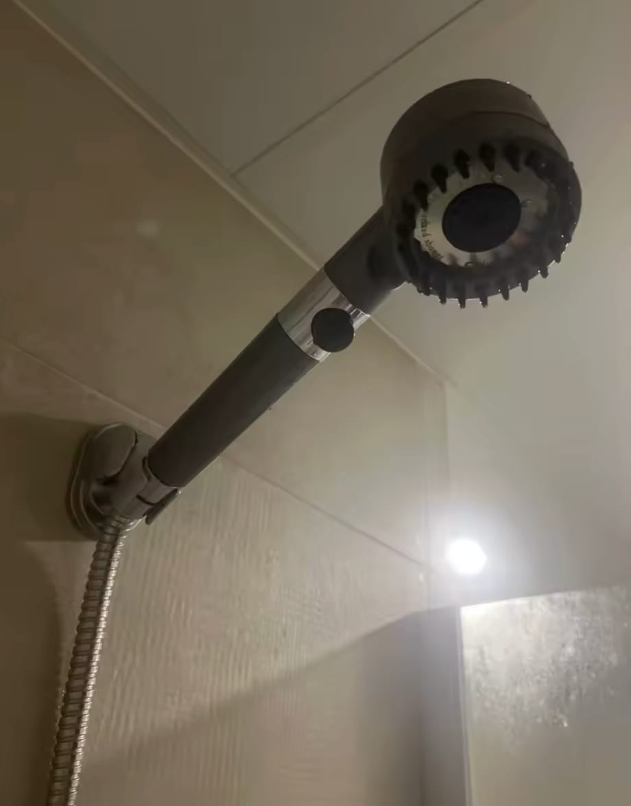 Customer photo review of Cabezal de Ducha con Filtro