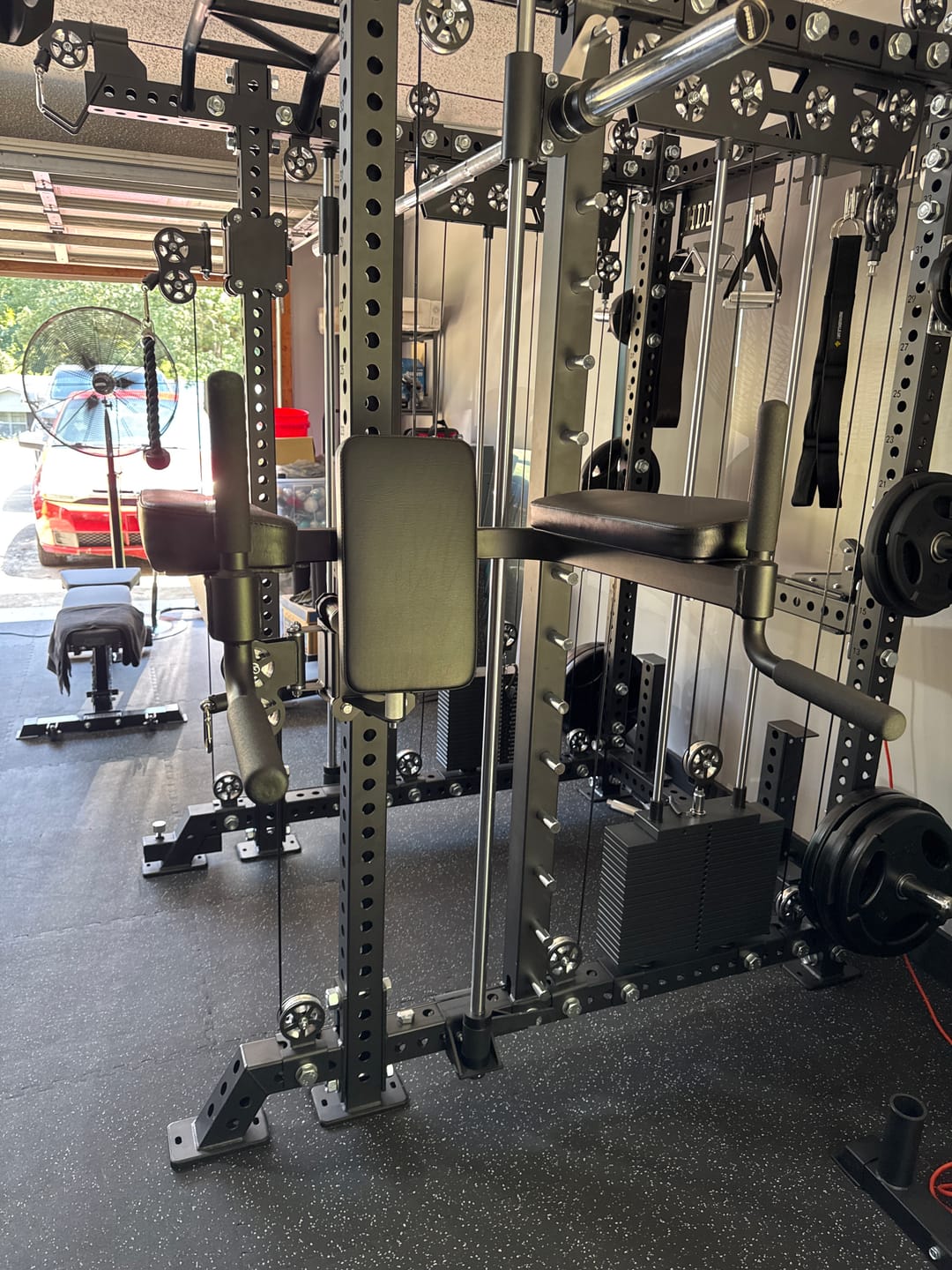 Customer photo review of HD Captains Chair (Abs/Dips)-July pre-order