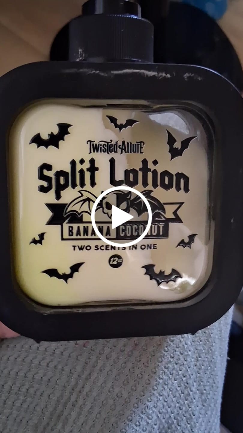 Customer video review of Banana Coconut Split Lotion