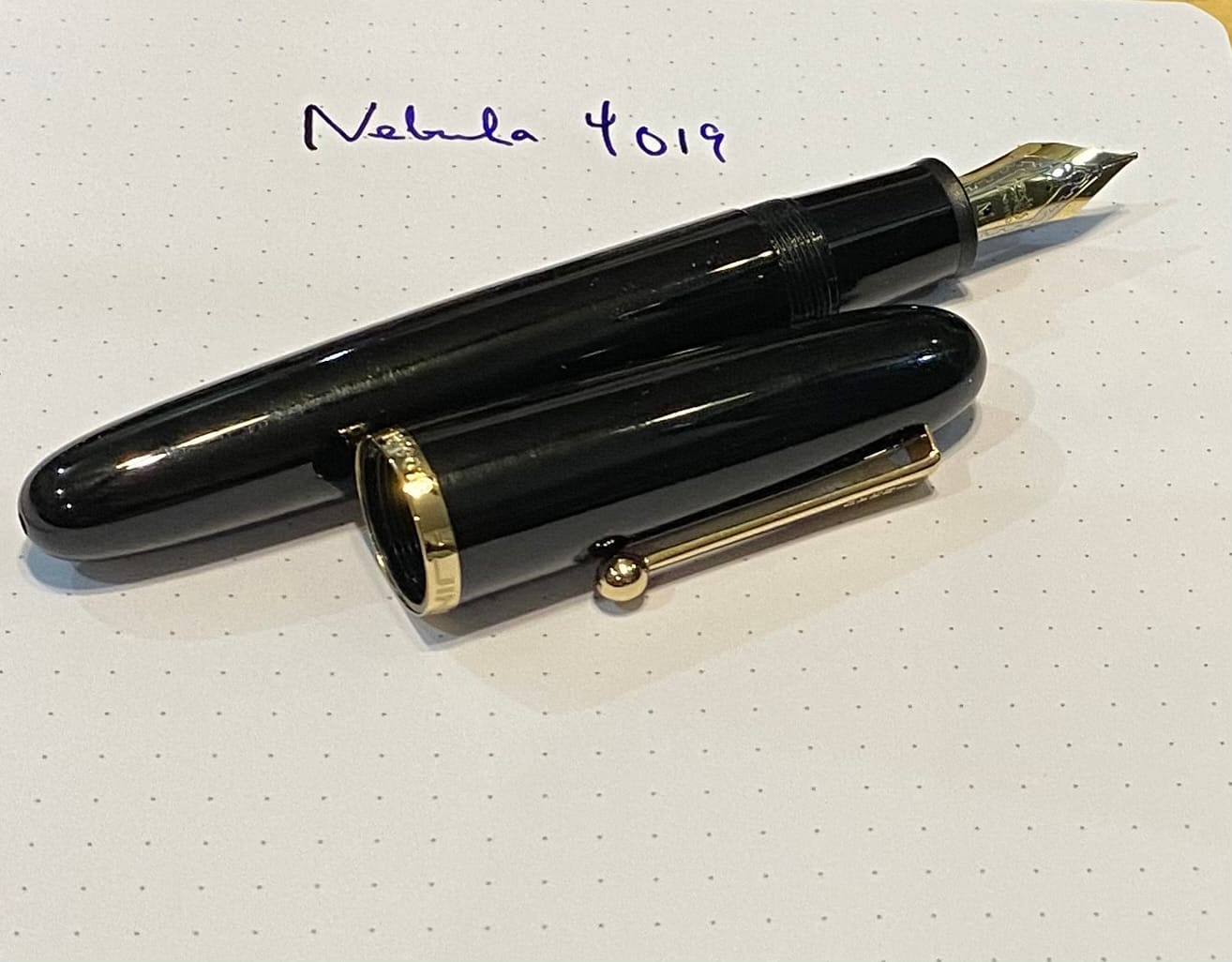 Customer photo review of Nebula 4019 Fountain Pen
