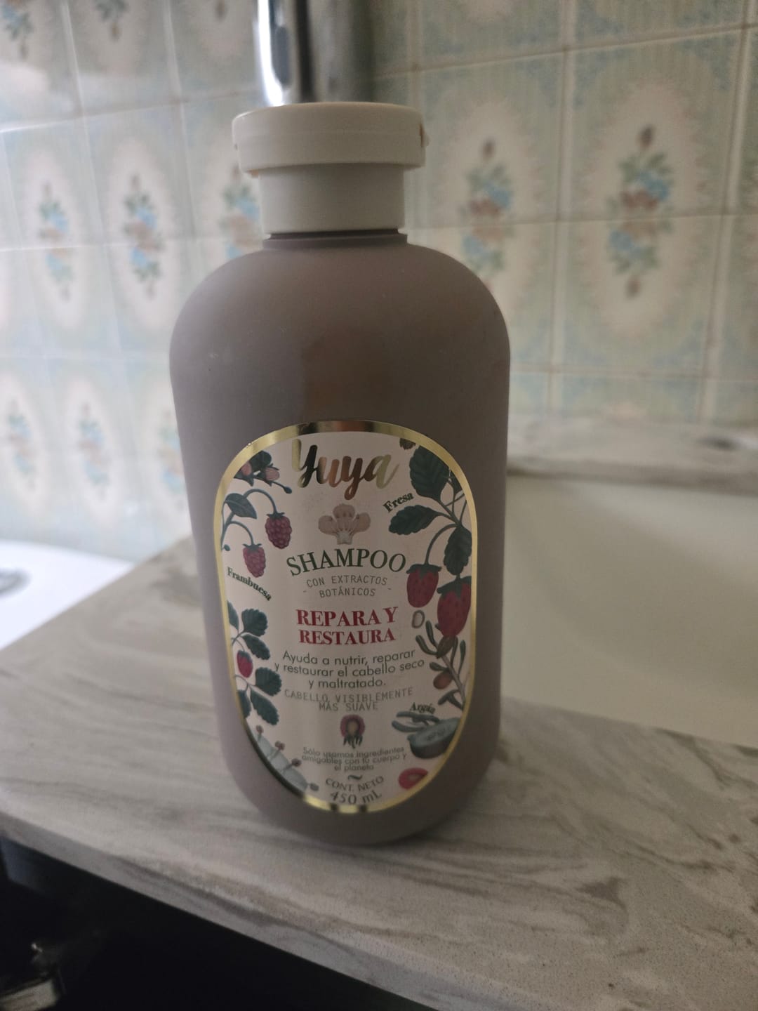 Customer photo review of Shampoo – Repara y Restaura