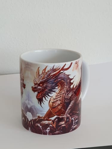 Customer photo review of Sublimatie mok 11oz wit - A+ kwaliteit | vaatwasserbestendig | direct leverbaar